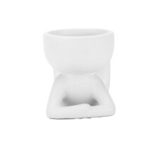 Keramik-Blumenkakteen-Topf in Mensch-Form 11x6cm Wohnkultur