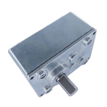 1:17 Ratio Worm Gear Motor with Smooth Transmission for Micro DC and Stepper Motors 3.17mm Hole