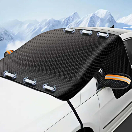 Car Windscreen Cover Front Windscreen Protector AllSeason AntiDust UV Ref: 8897