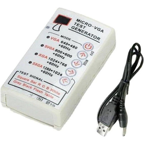 VGA XGA Generator For Display Devices With Standard VGA Output Connections, XGA Resolution Support 1