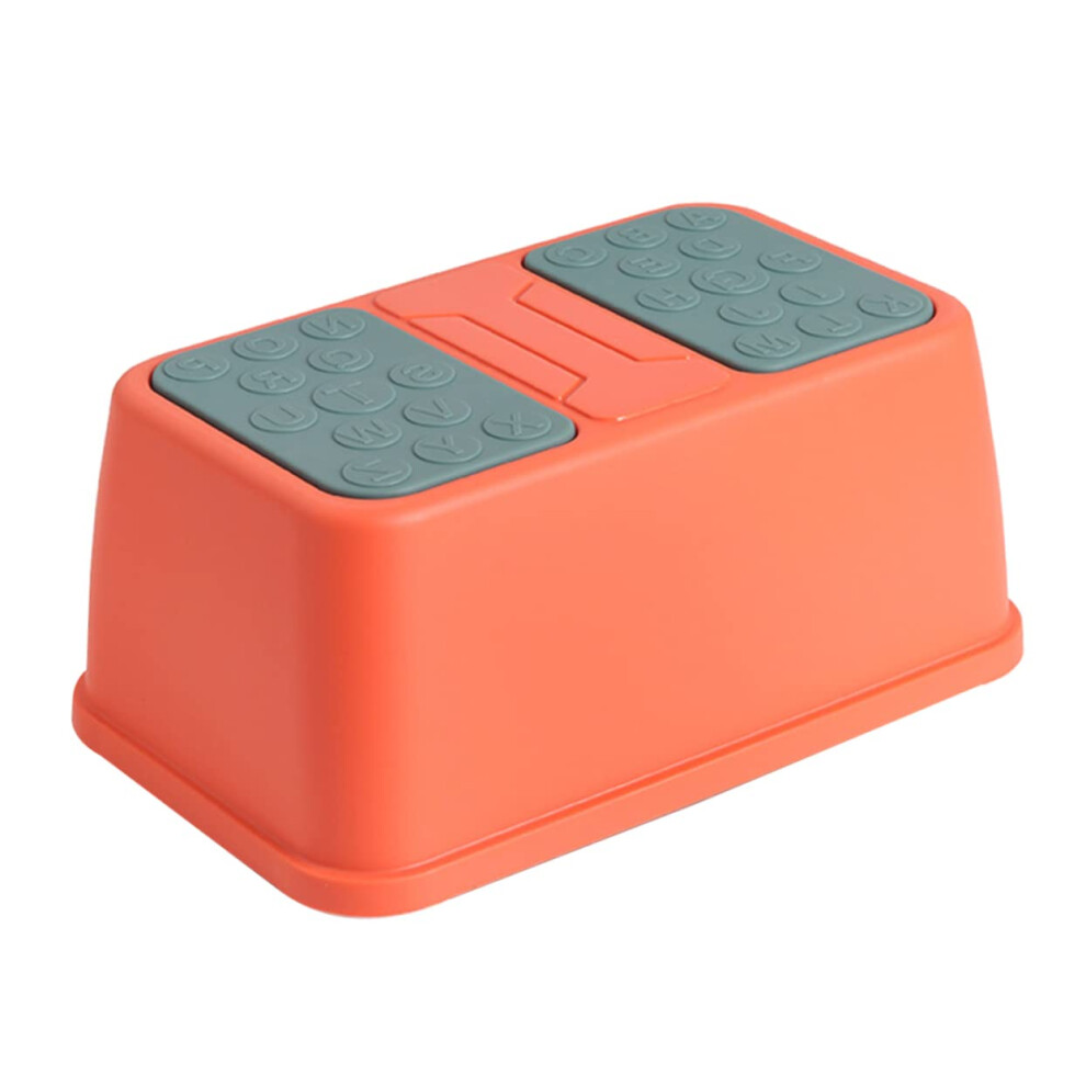 Footstool NonSlip Step Stool for Bathroom and Toilet, Kids Footstool Boy and Girl, Plastic, 6Inch Height