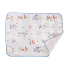 Waterproof Crib Mattress Protector with Breathable Fabric for Bedwetting Potty Training and Travel
