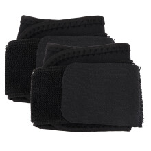 Munhequeira esportiva para suporte e compressão, com alça elástica ajustável para alívio da dor. Design respirável que garante conforto durante