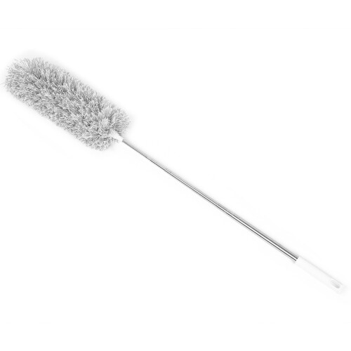 Microfiber Duster For Cleaning Extendable Duster With Bendable Head Stainless Steel Handle Strong Adsorption Versatile Hook Compatible For Ceiling 1
