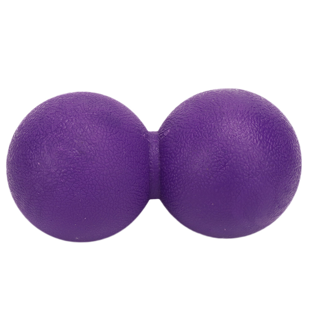 Myofascial Release Massage Ball Set, Durable Double Lacrosse Peanut Shaped Roller for Trigger Point Therapy Non Slip Surface Texture Promotes Blood