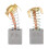 Replacement Carbon Brush, Good Conductivity, Non-Toxic Material, Designed For Mobility Scooter, High Reliability, Multiple Types Available 1