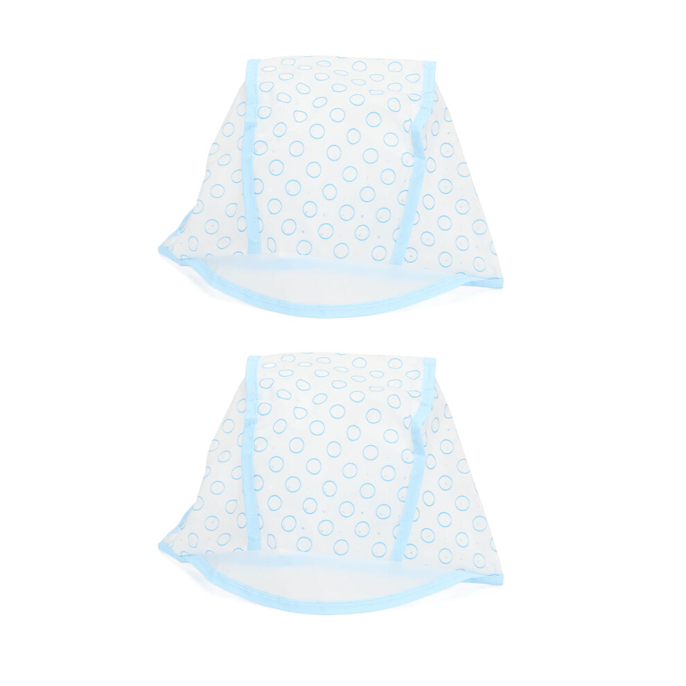 Home Hair Highlighting Cap 10pcs Disposable Frosting Hat for DIY Hair Dye