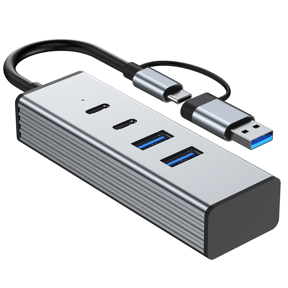 Usb 3.2 Adapter 10Gbps 4Port For Type C Devices Wide Compatibility Desktop And Laptop Usb Docking Station 9199774351065