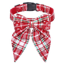 New Year Cat Costume Plaids Collar Cat Party Wear Breakaway-M 3