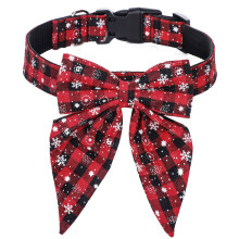 Festival Cat Necktie Christmas Pet Collar Breakaway Cat-L 2