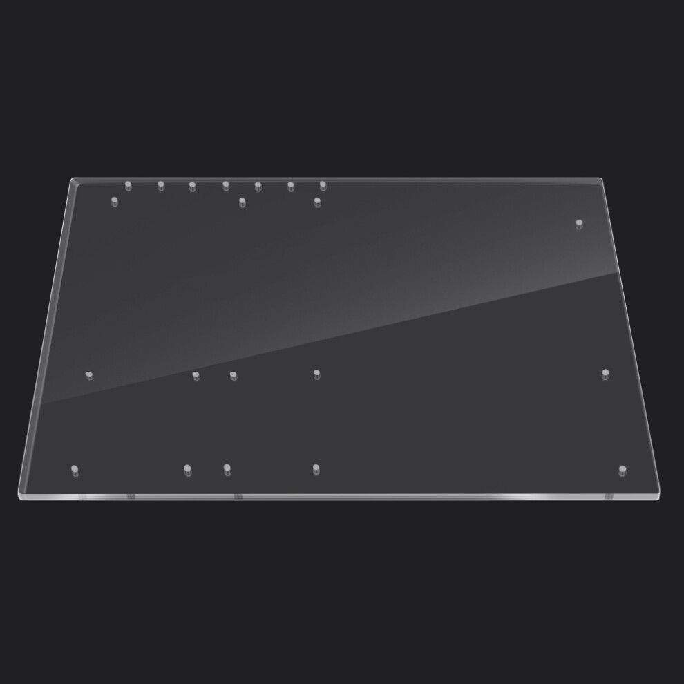 Transparent Acrylic Open Frame Computer Case Diy Base For Atx Motherboard 9321377891901