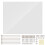 Transparent Acrylic Open Frame Computer Case DIY Base for ATX Motherboard 2