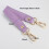 Handbag Chain 28cm PU Leather Shoulder Strap Replacement Bag Strap Solid Color Short Strap 4