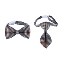2PCS New Year Cat Costume Collar Cat Party Wear-British gray
