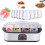 Electric Yogurt Maker 1400ml with 8 Glass Jars, Adjustable Temperature, 48H Timer, LED Display 1