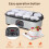 Electric Yogurt Maker 1400ml with 8 Glass Jars, Adjustable Temperature, 48H Timer, LED Display 3