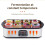 Electric Yogurt Maker 1400ml with 8 Glass Jars, Adjustable Temperature, 48H Timer, LED Display 4