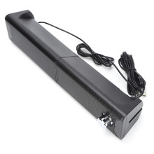 Wired Mini Stereo Computer Speakers with Subwoofer 2.0 ABS Blue LED