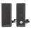 Wired Mini Stereo Computer Speakers with Subwoofer 2.0 ABS Blue LED 2
