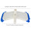 Easy-Use Pool Vacuum Cleaner Head for Thorough Debris Removal 6