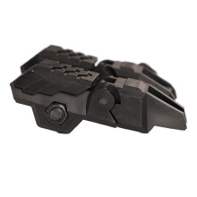 Nylon Klappvorrichtungen für M4 Front- und Rückseite, Schwarz, 6,8x2,8x2,5 cm