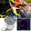 Motorcycle Retro Style Digital Mile Meter Speedometer Universal 60mm 4