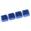 4 pezzi di mini dissipatori blu per TMC2100/2208 LV8729 9