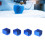4 pezzi di mini dissipatori blu per TMC2100/2208 LV8729 14