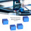 4 pezzi di mini dissipatori blu per TMC2100/2208 LV8729 12