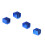 4 pezzi di mini dissipatori blu per TMC2100/2208 LV8729 7