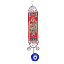Hjemmebeskyttelsessymbol Tyrkisk ondt øye vegghengt amulett med Hamsa hånddesign lykkeamulett dekorativ talisman for velsignelse og beskyttelse i