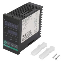 Digitaler PID-Temperaturregler mit Alarmausgang, Hochleistungssteuereinheit mit SSR-Relais und Thermoelementsensor Typ K für Echtzeit