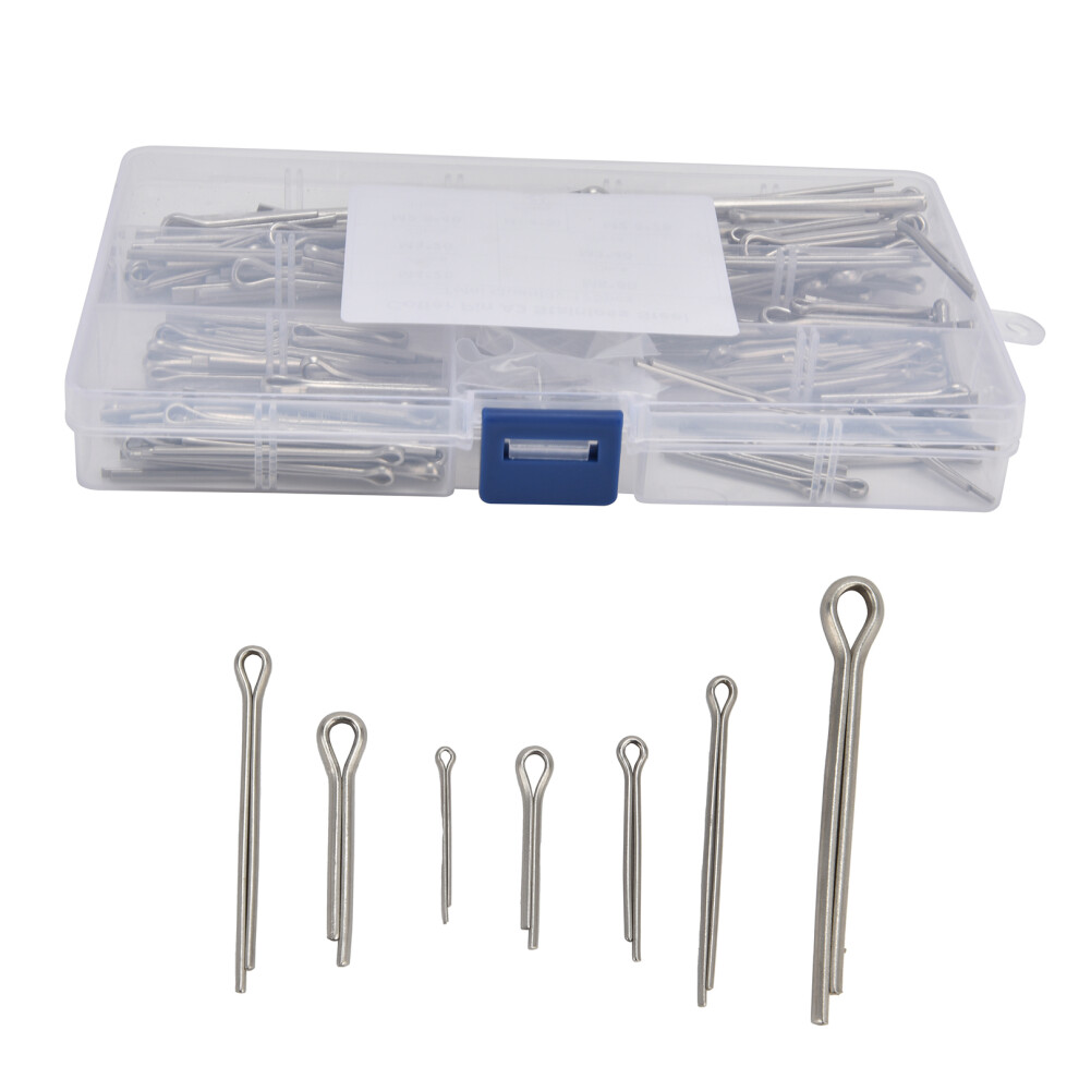 Automotive Cotter Pin Metal Clip Fastener Set 175Pcs Workshop Assortment 7901377896735