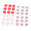 100 Sets Colorful Brass Snap Buttons with Installation Tool, Press Stud Fasteners 7