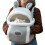 Pets Travel Carrier Thickened Warm Cat Backpack Carrier-Gray L 1