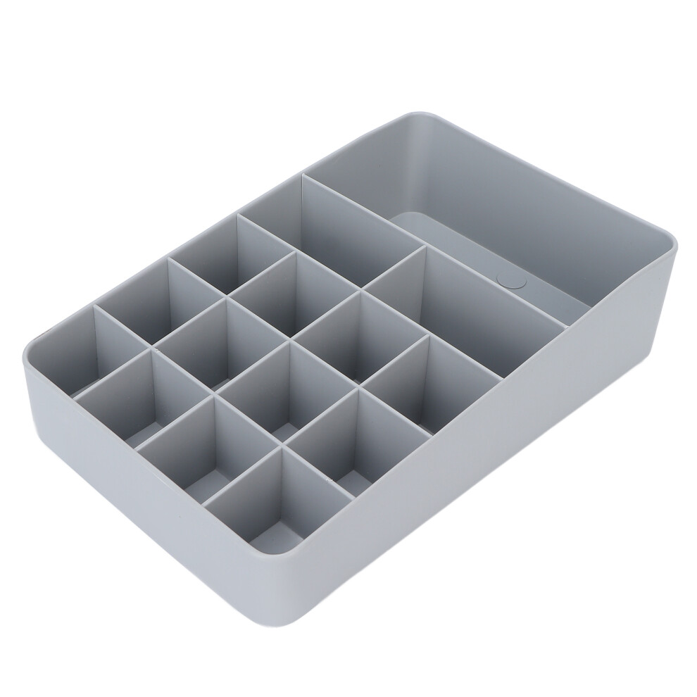 Underwear Storage with Foldable Design, Space-saver Closet Organizer for Stackable Ties, Exquisite Practical Wardrobe Divider (Mellow, 15 Grid)