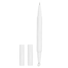 Multi Purpose Eyebrow Pen Waterproof And Anti Sweating Smudge Proof Dual Ended Makeup Tool For Eyeliner Highlight White Eyeliner Long Lasting With