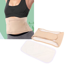 Wiederverwendbares, auslaufsicheres Castor-Öl-Paket für Taille & Leberentgiftung, waschbar