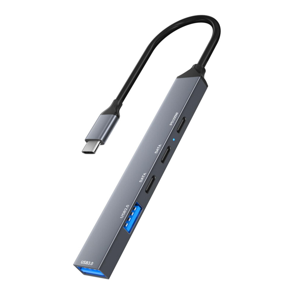 Usb C Hubs 5In1 Typec Adapter With 5Gbps Data Transfer And Pd 100W Charging For Laptop Pad 9199774353892