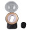Automatic Single Watch Winder Box USB Black ABS Storage Case 16