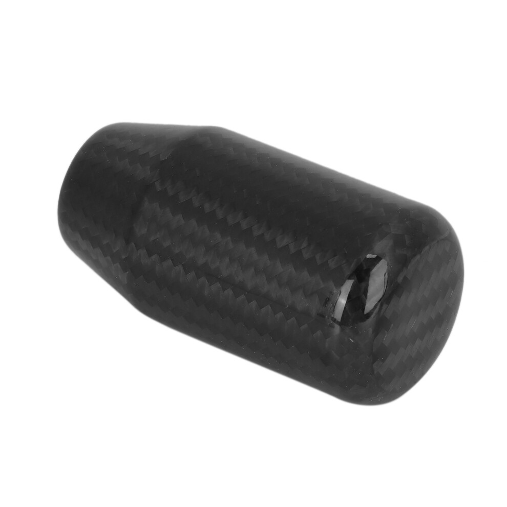 Carbon Fiber Gear Shift Knob Universal 8Mm-12Mm, Metal Adapter Black 8421377902957