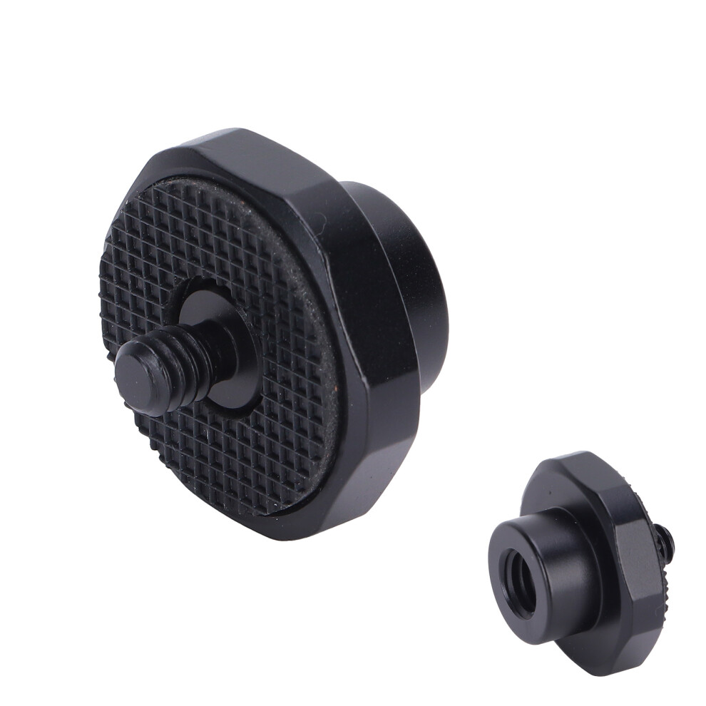 3/8 Inch To 1/4 Inch Male Threaded Aluminum Tripod Screw Adapter 8011377903230