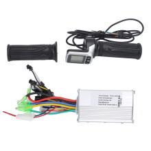 36V/48V 350W Brushless Controller with 124DX LCD & Twist Throttle for Electric Scooter