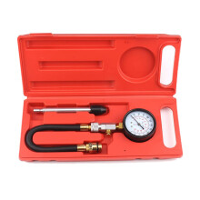 Engine Compression Tester with Adapter for Petrol Engines, Accurate Cylinder Pressure Gauge Kit