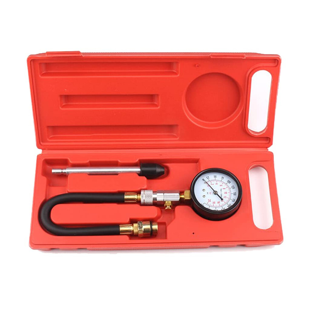 Engine Compression Tester With Adapter For Petrol Engines, Accurate Cylinder Pressure Gauge Kit 9199774355117