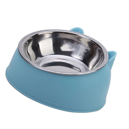 Abnehmbare Katzen-Tränke, Fressnapf,-Blau