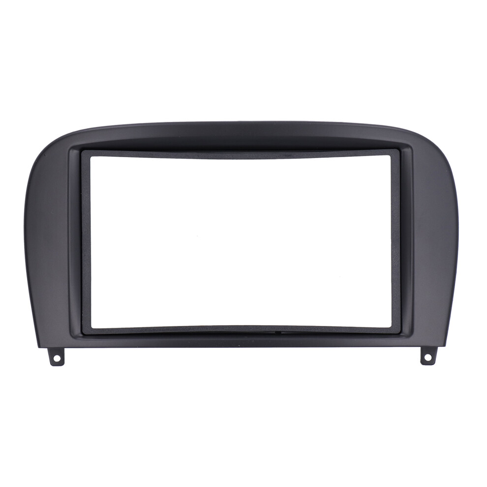 2Din Car Stereo Fascia Panel For Mercedes Sl G Wagon Abs Replacement Black 4001377905536