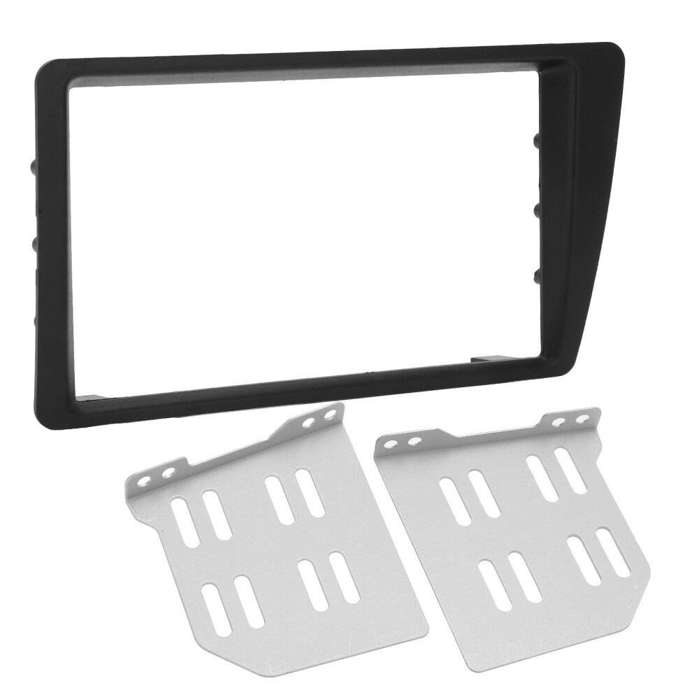 2Din Stereo Dash Frame For Honda Civic Lhd ; High-Quality Fascia Panel Black 6941377905564