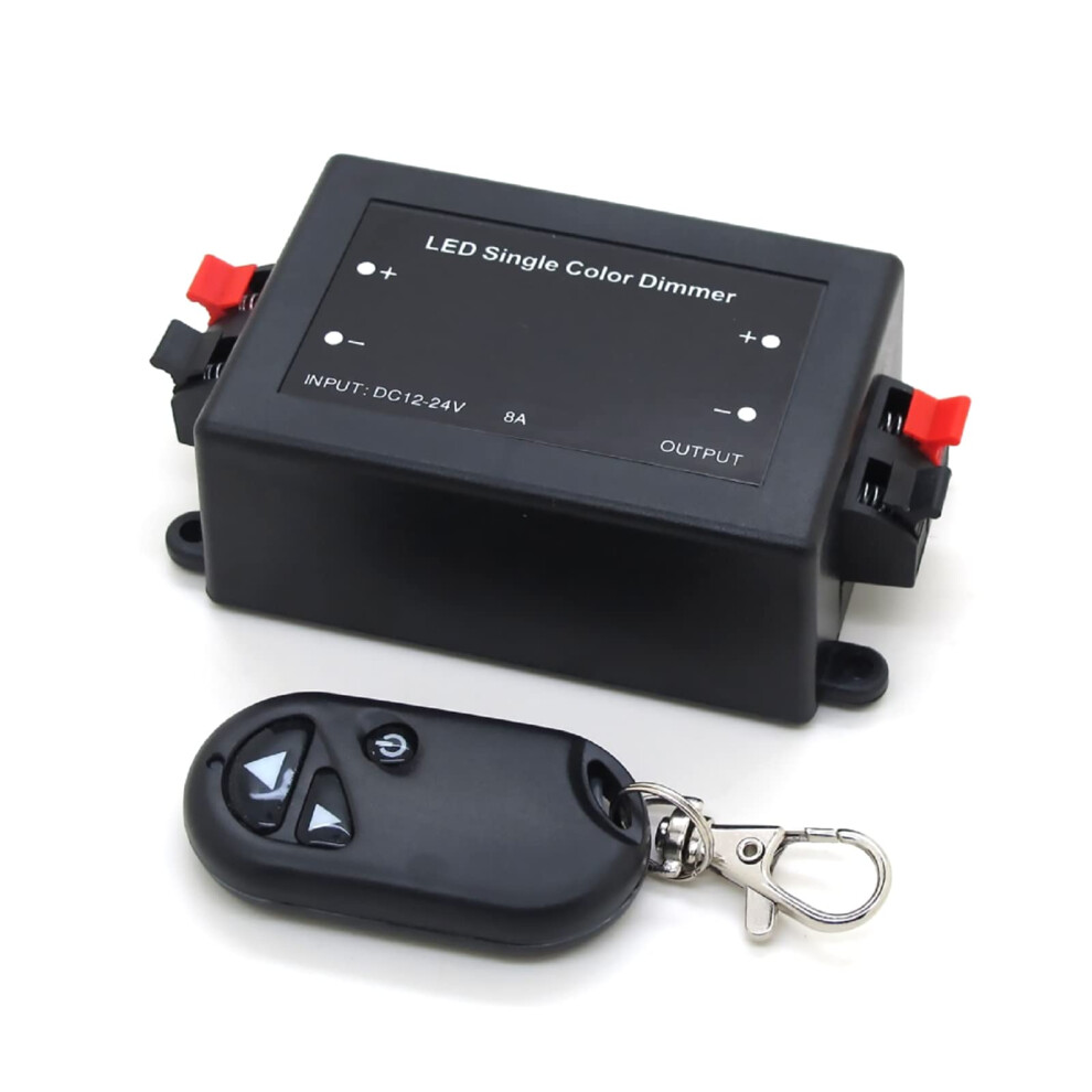 Led Dimmer Switch With Remote Control For Led Light Strips, Adjustable Brightness And Smooth Dimming 9199774355421