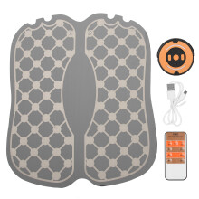 Aparat de masaj pentru picioare cu stimulare electrică a mușchilor, covoraș de masaj ergonomic din material abdominal pentru acasă, frecare din